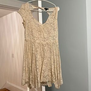 American Eagle lace dress L